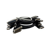 Cable Personalizado de Cobre Puro DB9 DB15 DB25, Cable de Conexión Serial y Paralela de 2x15 Pines, Macho a Macho, para Transferencia de Datos