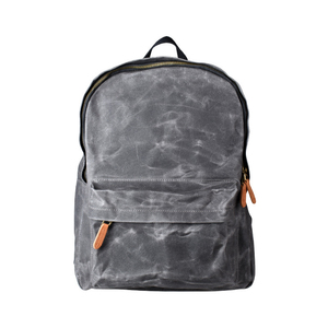 Sac à dos de voyage vintage en cuir, antivol, résistant à l'eau, pliable, en coton, décontracté, unisexe, en toile lavée - Product Image 1