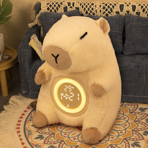 Luz de noche recargable <span class=keywords><strong>Kabi</strong></span> Bala, reloj despertador de oso de peluche, lámpara de noche, ambiente creativo para dormitorio, regalo para Cumpleaños de Niños - Product Image 1