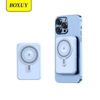 OEM/ODM Venta caliente 10000mAh teléfono móvil reloj magnético inalámbrico banco de energía con soporte incorporado adecuado para Apple Watch