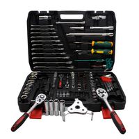 Offre Spéciale : Ensemble d'outils à main combinés 121 pièces pour réparation automobile, comprenant clés à cliquet, douilles de haute qualité et clés hexagonales