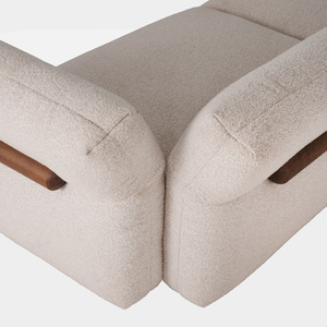 Ghế sofa phòng khách hiện đại, sang trọng, kiểu mô-đun, chất liệu vải Teddy, hình chữ nhật, kích thước lớn, dạng ghép nối - Product Image 4