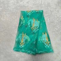 Voile en filet respirant brodé à motif floral 2x1m pour femmes musulmanes africaines, usage quotidien toutes saisons, en gros, en stock