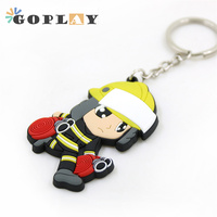 Disesuaikan logo oem karet 3d lembut pvc Gantungan Kunci lembut Pvc karet gantungan kunci 2d Anime gantungan kunci kustom Pvc Gantungan Kunci untuk hadiah