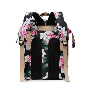 Bolsa de Fraldas Impermeável e Dobrável com Estampa de Moda, Protetor Solar e Prevenção de Mosquitos, Bolsa para Mãe - Product Image 6