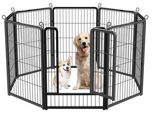 Parc pour chien Caisse pour chien en métal Barrière métallique respirante pour petit animal - Product Image 2