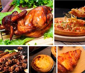 Horno Eléctrico Automático de Alta Velocidad para Pan, Horno Eléctrico Grande, Microondas Eléctrico - Product Image 4