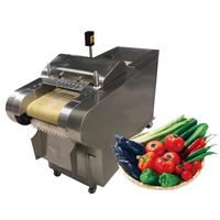 Industriële fruit- en groentesnijmachine/fruitschijfmachine/groentenblokjesmachine