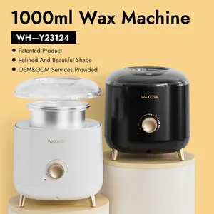 New Arrival 1000ml Volume Portable Depilatory Wax Warmer Customize Logo Wax Heater Machine For Wholesales