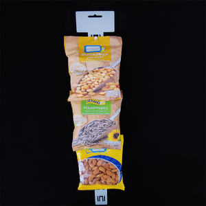 Entrepôt d'usine Offre Spéciale supermarchés affichage suspendus marchandises Clips bandes avec crochets - Product Image 3