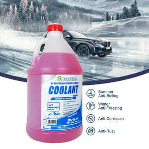 Líquido anticongelante de 1 galón, líquido refrigerante de motor de productos químicos anticongelantes orgánicos para automóviles