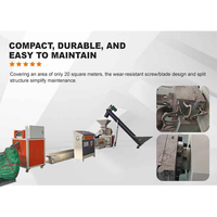 Compacteur de mousse EPS granulateur Déchets de plastique EPS Machine de granulation par fusion de recyclage de mousse EPS à vendre