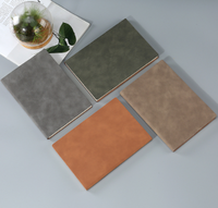Autocollants en cuir Pu avec impression personnalisée, pour Journal, carnet de notes, agenda, agenda, vente en gros