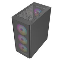 Armoire moyenne tour personnalisée EATX ATX Pc Gabinete mallettes d'ordinateur tours mallette de jeu de bureau armoire CPU