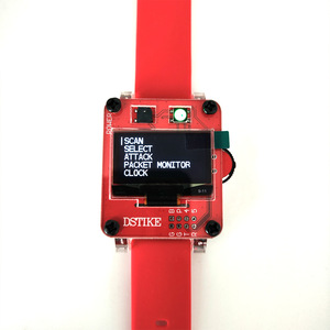 Montre DSTIKE Deauther X - VERT - ROUGE - Bracelet en caoutchouc DSTIKE Deauther Watch X pour montre X, montre de sport Blancpain X DSTIKE DSTIKE Deau - Product Image 5