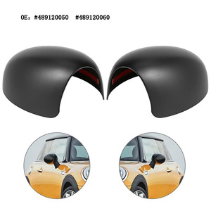 <b>Mirror</b> Cover For Mini Cooper R50 R52 R53 2001 2006 <b>Plastic</b> Full Set Left Right Side - Product Image 5