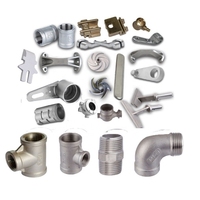 Pièces moulées avec précision OEM en bronze par micro-moulage, turbine de pompe