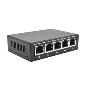 Switch Gigabit de 5 Puertos Guangte, 1000M, Puertos Gigabit Completos, VLAN, Monitoreo de Puertos, Agregación, Gestión de Red Ligera para Ethernet - Product Image 4