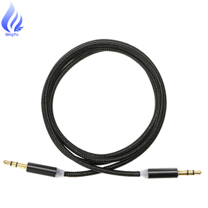 2เมตรรถ <span class=keywords><strong>Aux</strong></span> <span class=keywords><strong>สาย</strong></span>ร้อนขายโลหะที่มีสีสันถักไนล่อน3.5มิลลิเมตรสายสัญญาณเสียง,ชายกับชาย <span class=keywords><strong>Aux</strong></span> <span class=keywords><strong>สาย</strong></span> - Product Image 1