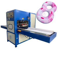 Machine de soudage haute fréquence Hanshu pour PVC/TPU, pour bouées de natation, gilets de sauvetage, jouets gonflables, soudeuse RF 5-15KW CE ISO