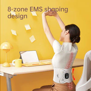 Ceinture de Massage Rechargeable Chauffante pour la Taille avec Thérapie par Lumière Rouge et Verte pour Jambes Épaules Abdomen Dos Perte de Poids - Product Image 2