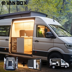 Vanbox Mini <span class=keywords><strong>Camper</strong></span> <span class=keywords><strong>Van</strong></span> Modular Kitchen Off Road Rv Box Gabinetes Camping Sprinter Interior Kit <span class=keywords><strong>Van</strong></span> Bed <span class=keywords><strong>4x4</strong></span> - Product Image 1