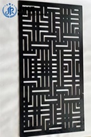 WPC Pvc Cnc Laser Cut Screen Room Clôture Diviseur Panneau de conception murale pour panneau mural intérieur extérieur
