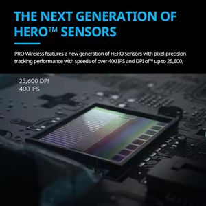 <span class=keywords><strong>Souris</strong></span> de jeu <span class=keywords><strong>sans</strong></span> <span class=keywords><strong>fil</strong></span> originale <span class=keywords><strong>G</strong></span> <span class=keywords><strong>Pro</strong></span> 2.4ghz léger 25600 DPI 25K capteur boutons programmables - Product Image 6