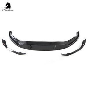 Labbro anteriore MP in fibra di carbonio con estensioni laterali accessori per la messa a punto delle prestazioni delle parti per BMW serie 5 G30 LCI 2021-2023 - Product Image 2