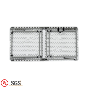 Blanco al <span class=keywords><strong>aire</strong></span> libre Jardín de plástico de diseño clásico Banco plegable mesa de <span class=keywords><strong>Picnic</strong></span> para la venta - Product Image 5