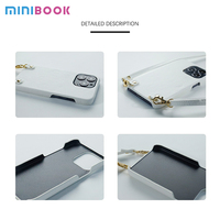 Minibook – Fournisseur de coques de téléphone personnalisables avec logo et cordon, étuis pour iPhone 14 et 13