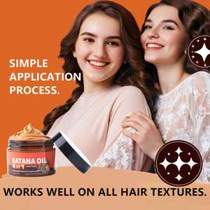 Après-shampoing huileux 4 en 1 Batana 120 ml, étiquette privée OEM, ricin, romarin, biotine, kératine, anti-frisottis - Product Image 4