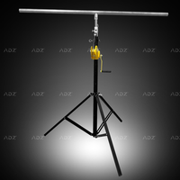 Support de lumière de scène ADZ, capacité de charge 80 kg, 4,5 m, pour support de lumière PAR, support de lumière DJ, structure de scène avec barre en T, équipement de scène