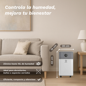 Drytek 10L <b>Dehumidifier</b> 240W WiFi Smart Control Home Use - Product Image 2