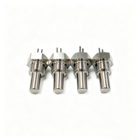 Sonde de température 100K, thermocouple fileté M10 en acier inoxydable de type K, avec boîtier en laiton