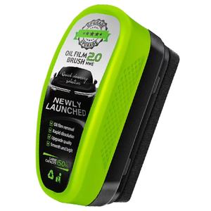 Esponja y cepillo para eliminar la película de grasa del parabrisas del coche, limpiador de cristales interiores para automóviles - Product Image 2