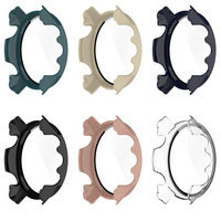 Protector de Pantalla de Vidrio Templado y Funda para Reloj Garmin Forerunner 170 970 570 255 965 955 165 265
