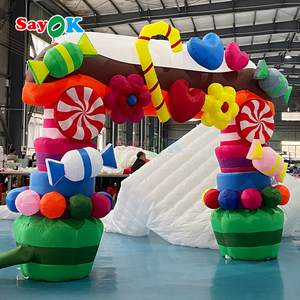 Arco Inflable de Flamenco para Eventos, Arco de Entrada Inflable para Publicidad Exterior y Fiestas de Sayok - Product Image 5