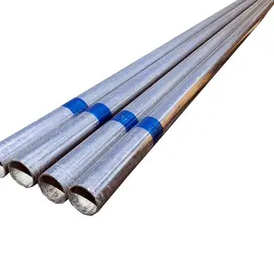 China Supplier Customized Length Hot Dipped Round Galvanized Steel Pipe Electro Galvanized Round Steel Pipe