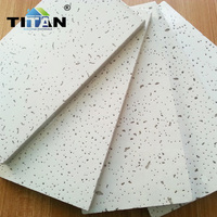 Panneaux de plafond acoustiques 60x120, dalles de plafond en fibre minérale, faux plafond 60*60 en fibre minérale, panneaux de plafond acoustiques