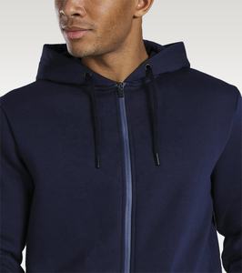 Conjunto de ropa deportiva para hombre, set doble de algodón liso, OEM, venta al por mayor - Product Image 3