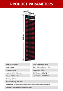 <span class=keywords><strong>Lampe</strong></span> de <span class=keywords><strong>luminothérapie</strong></span> infrarouge pour sauna, étanche, panneau en verre trempé, fonction de minuterie, télécommande pour spa à domicile - Product Image 6