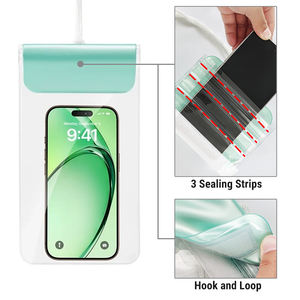 Étui étanche IPX8 transparent pour téléphone portable avec écran tactile, sac étanche pour <span class=keywords><strong>iPhone</strong></span> 16 17 Pro Max - Product Image 2