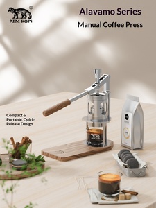 Macchina per <span class=keywords><strong>Espresso</strong></span> Manuale Aleman Stile Italiano Compatta Mini Portatile per Uso Domestico e Campeggio - Product Image 1