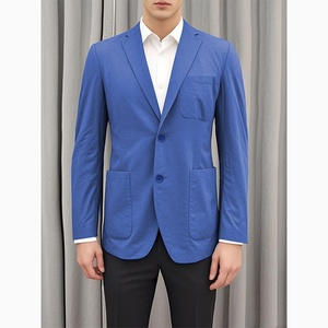 Prix d'usine, nouveau design, marque de haute qualité, veste décontractée ajustée respirante de style italien, costume pour homme - Product Image 1