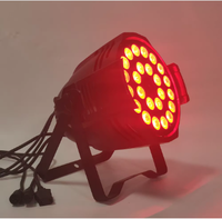 Le pair professionnel de 24x18W LED peut s'allumer avec la technologie de RGBW 4 in-1 pour l'effet de lavage