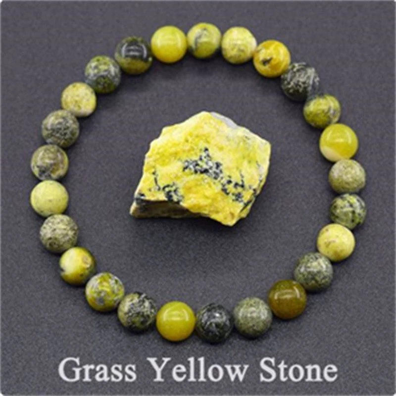 grass yellow stone