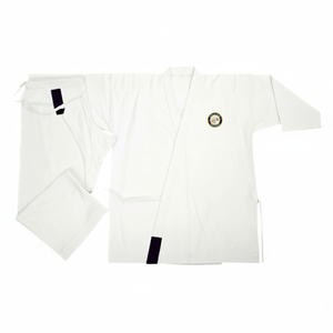 Uniforme de karaté professionnel blanc en toile 100% coton pour adultes unisexes, vêtements d'arts martiaux - Product Image 2