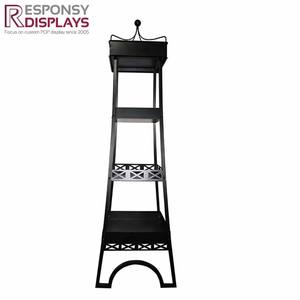 Présentoir de sol en métal de vente chaude pour bière vodka vin polyvalent et élégant - Product Image 6