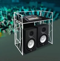 Cabina de DJ Plegable de Aluminio Mesa Truss Hecha a Medida Soporte de DJ para Eventos